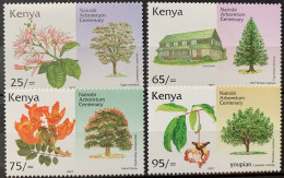 Kenya 2007, Trees And Blossoms, MNH Stamps Set - Kenia (1963-...)