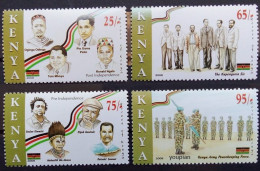 Kenya 2008, 45 Years Of Independence, MNH Stamps Set - Kenia (1963-...)