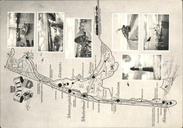 72147650 Westerland Sylt Landkarte Mit Sehenswuerdigkeiten Westerland - Autres & Non Classés