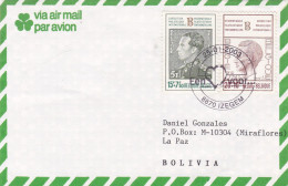 Belgium - 2003 - Letter - Sent From Berchem To Bolivia - Caja 30 - Lettres & Documents