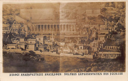 Greece - DELPHI - General View Of The Excavations - Publ. I. Papadopoulou & Son - Grèce