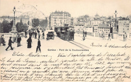 Génève - Tram à Vapeur - Pont De La Coulouvrenière - Genève