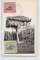 Papua New Guinea - Tree Top House - REAL PHOTO - Publ. Unknown (Kodak Australia) - Papoea-Nieuw-Guinea