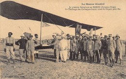 Le Premier Aéroplane Au Maroc (Aviateur Brégi) - Le Timbrage Des Correspondances Avant Le Départ Pour Fez - Sonstige & Ohne Zuordnung