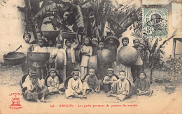 Viet-Nam - SAIGON - Les Petits Porteurs De Paniers Du Marché - Ed. A. F. Decoly 348 - Viêt-Nam