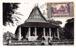 Laos - CARTE MAXIMUM - VIENTIANE - Vat Phra Kèo - Ed. Inconnu  - Laos