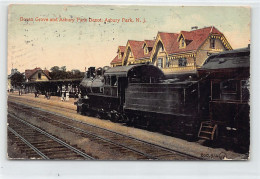 ASBURY PARK (NJ) Ocean Grove And Asbury Park Railroad Depot - SEE SCANS FOR CONDITION - Autres & Non Classés