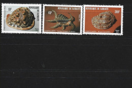 1979 DJIBOUTI 512-14** Coquillages - Djibouti (1977-...)