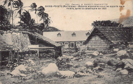 Martinique - BASSE POINTE - Maisons Ensevelies Sous Les Apports De La Rivière, Après La Catastrophe De 1902 - Autres & Non Classés