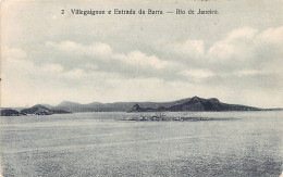 Brasil - RIO DE JANEIRO - Ilha De Villegagnon E Entrada Da Barra - Ed. V. M. & Co. 2 - Rio De Janeiro