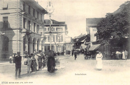 INTERLAKEN (BE) Hauptplatz - Verlag Burgy 3708 - Interlaken