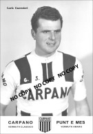 PHOTO CYCLISME REENFORCE GRAND QUALITÉ ( NO CARTE ), LORIS GUERNIERI TEAM CARPANO 1963 - Cyclisme