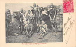 Kenya - Masai Women Carrying Firewood - Publ. I. Benghiat Son  - Kenya