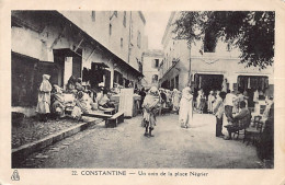 Algérie - CONSTANTINE - Un Coin De La Place Négrier - Ed. EPA 22 - Constantine