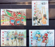 Kenya 2008, Summer Olympic Games In Beijing, MNH Stamps Set - Kenia (1963-...)