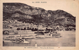 MONTE CARLO - Vue Prise De Monaco - Ed. Munier 339 - Other & Unclassified