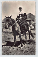 Lesotho - European Sister On Her Way To The Mountains - ONE PIN HOLE - Publ. F. Chapeau  - Lesotho