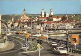 72147417 Passau Blick Ueber Schanzlbruecke Auf Altstadt Und Donau Passau - Passau