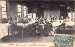 Congo - BRAZZAVILLE - Atelier De Couture Dans La Mission Des Soeurs - Ed. A. Courboin  - Brazzaville