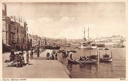 Malta - VALLETTA - Senglea Wharf - Publ. Photochrom Co. Ltd. 83070 - Malte