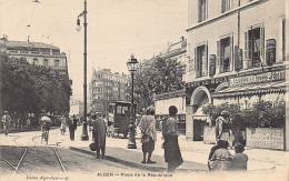 ALGER - Place De La République, Café Du Square - Algerien