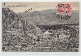 Turkey - AMASYA Amassia - Bird's Eye View - SEE SCANS FOR CONDITION - Publ. Ardaches Querkkecekian  - Turquie