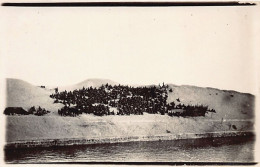 India - World War One - Indian Army Encampment On The Asian Side Of The Suez Canal In February 1915 - REAL PHOTO - Indien