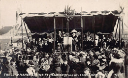 ILFORD (London Borough Of Redbridge) The Lord Mayor Laying The Foundation Stone Of The New Hospital (15 April 1910) - RE - Londres – Suburbios