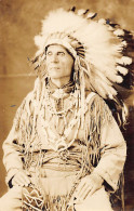 Canada - Caughnawaga Indians - Chief Louis Deer (QC) Real-Photo - Publ. Unknown  - Autres & Non Classés