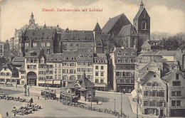 BASEL - Barfüsserplatz Mit Lohnhof - Verlag G. Metz 27311 - Basel