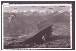 MONTANA - VUE DEPUIS LE MONT LACHAUX -TB - Crans-Montana