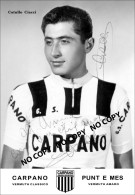 PHOTO CYCLISME REENFORCE GRAND QUALITÉ ( NO CARTE ), CATULLO CIACCI TEAM CARPANO 1963 - Cyclisme