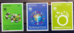 Kenya 2012, 40 Years Of The United Nations Environment Programme, MNH Stamps Set - Kenia (1963-...)