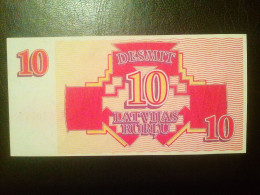 Billet De Banque De Lettonie 1992 - Autres - Europe
