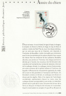 " HOROSCOPE CHINOIS : 2006 ANNEE DU CHIEN " Sur Notice Officielle 1er Jour. N° YT 3865. Parfait état. FDC à Saisir - 2000-2009