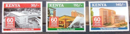 Kenya 2020, 60 Years Aga Khan University Hospital, MNH Stamps Set - Kenia (1963-...)