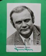 Herbert Hisel † 1982 Komiker Film & TV Autogrammkarte - Schauspieler Und Komiker