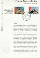 " FRANCE - ONU : PATRIMOINE MONDIAL / MONT-SAINT-MICHEL ..." Sur Gravure Officielle De 2006 N° YT 3923 3924. - Gezamelijke Uitgaven