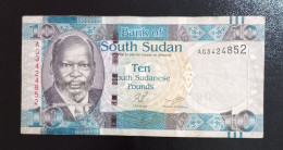 Billet 10 Pounds 2011/2020 Soudan Du Sud - Sudan Del Sud