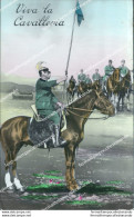 Bv46 Cartolina Miliare Viva La Cavalleria  Prima Guerra Www1 - Regiments