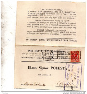 1928  CARTOLINA CON ANNULLO MILANO  + TARGHETTA - Poststempel