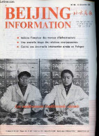 Beijing Information N°50 15 Décembre 1980 - Réduire L'ampleur Des Travaux D'infrastructure - Contre Une éventuelle Inter - Autre Magazines