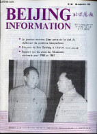 Beijing Information N°38 22 Septembre 1980 - Le Kampuchéa S'unit Contre L'agression - Khieu Samphan Parle Du Siège Du Ka - Autre Magazines
