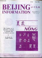 Beijing Information N°33 18 Août 1980 - Hanoi Ne Peut Duper Les Gens - La Bombe à Neutrons Et La Défense De La France - - Andere Magazine