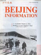 Beijing Information N°36 10 Septembre 1979 - Visite Des Hauts Lieux De La Révolution (II) Nanchang Les Monts Jinggang Et - Andere Tijdschriften