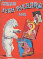 Cirque Jean Richard - 1972 - Collectif - 1972 - Art