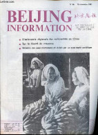 Beijing Information N°46 16 Novembre 1991 - La Réalité Et Le Mensonge - L'incident Du Sous-marin Soviétique - Propositio - Other Magazines