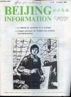 Beijing Information N°41 12 Octobre 1981 - Paroles De Gromyko Et Actes De Moscou - Les Propos Nuisibles à L'amélioration - Autre Magazines