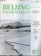 Beijing Information N°33 17 Août 1981 - Manille Conférence De Presse Du Premier Ministre Chinois - La Position De La Chi - Otras Revistas