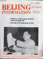 Beijing Information N°27 6 Juillet 1981 - 60e Anniversaire De La Fondation Du PCC - Le Tourisme En Expansion - Visite De - Andere Tijdschriften